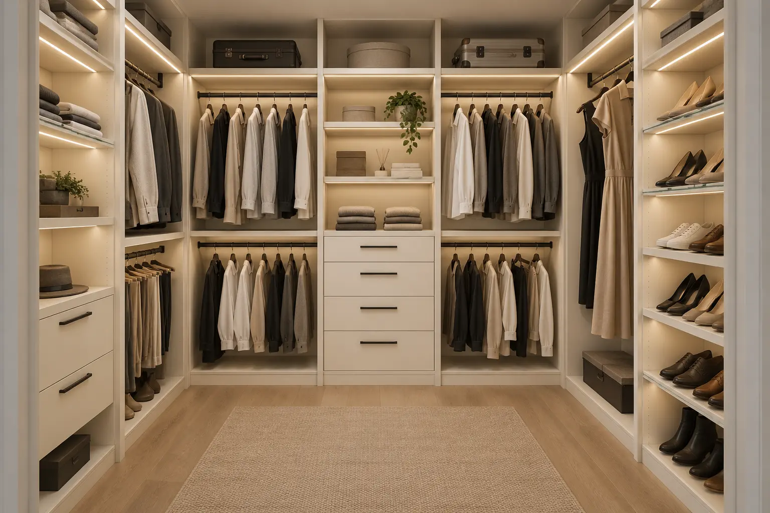 Illustrative MONO CLOSETS visual concept