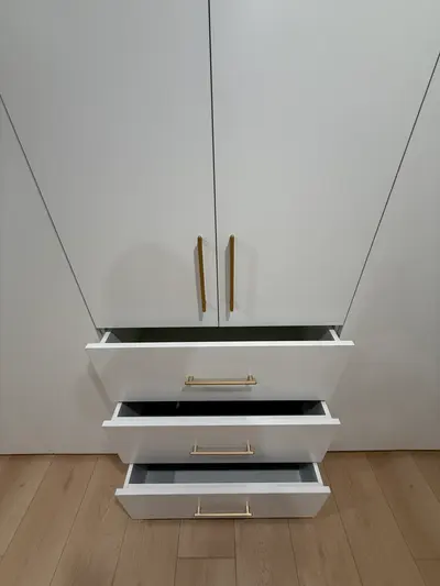 Ethel Ave. Custom Wardrobe wall unit in North Hollywood, CA by MONO CLOSETS — photo 5