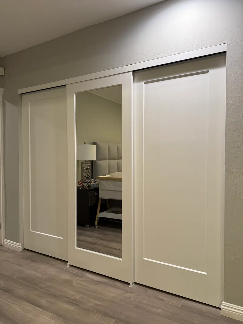 Texhoma Ave. Sliding Closet Doors — sliding door in Northridge by MONO CLOSETS